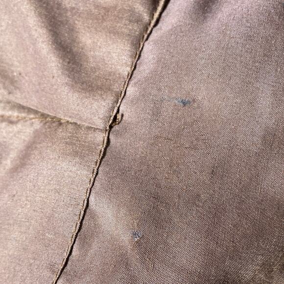 US Polo Assn Faux Ostrich Reptile Vinyl Brown crossbody Embossed two tone bag - Picture 12 of 16